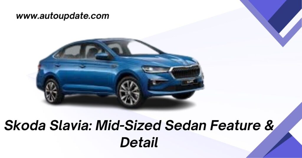 Skoda Slavia Mid Sized Sedan Feature Detail
